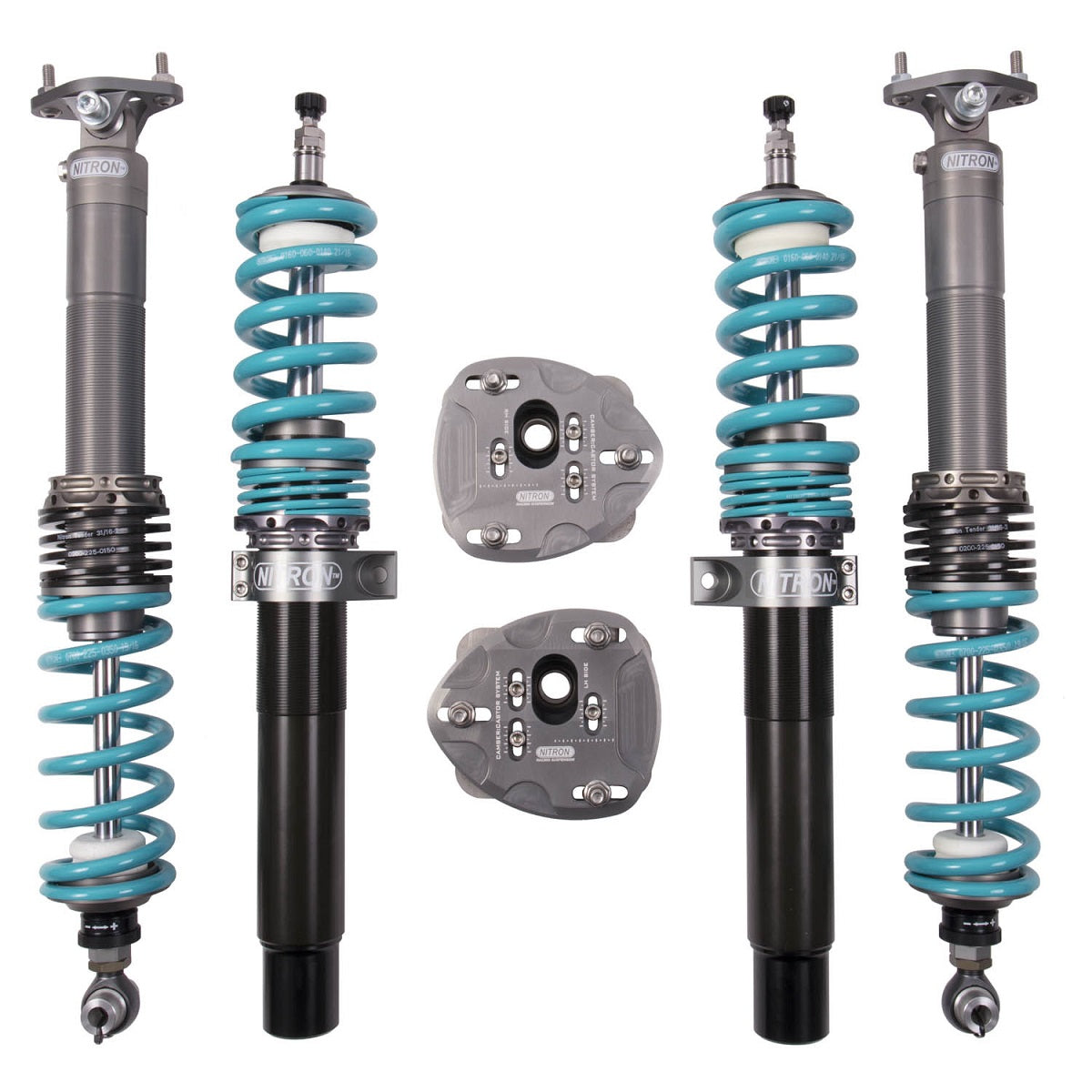 Nitron NTR R1 Track Day/Race Coilovers BMW M3 E46 03-05 - CSL Low Ride Height