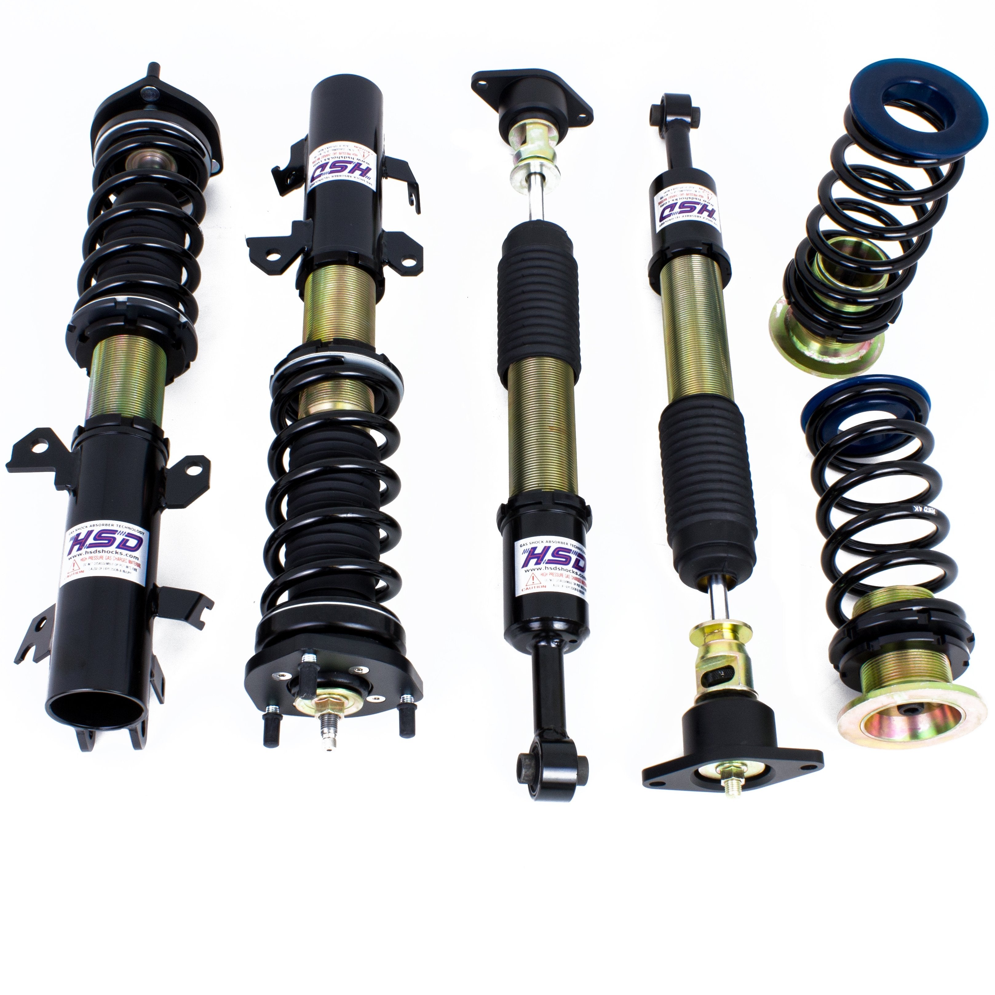 HSD Dualtech Coilovers Ford Fiesta Mk7 Inc ST 13+