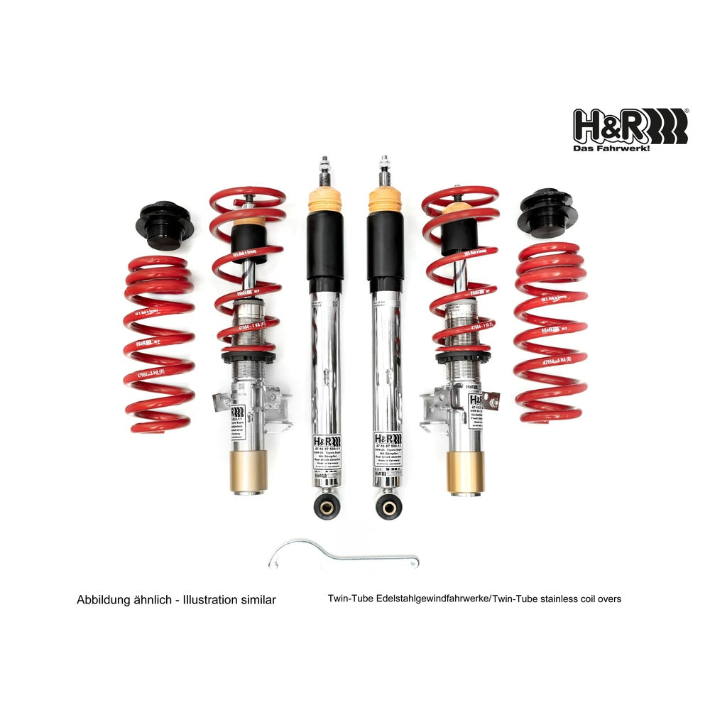 H&R Stainless Coilovers - 47638-1 - Multi-link Axle