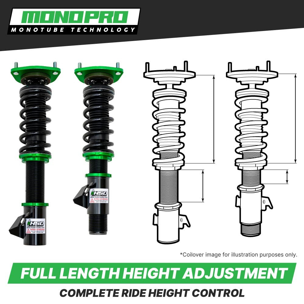 HSD MonoPro Coilovers Nissan Elgrand E51 E52 02+